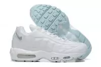 nike 95 air max white gray